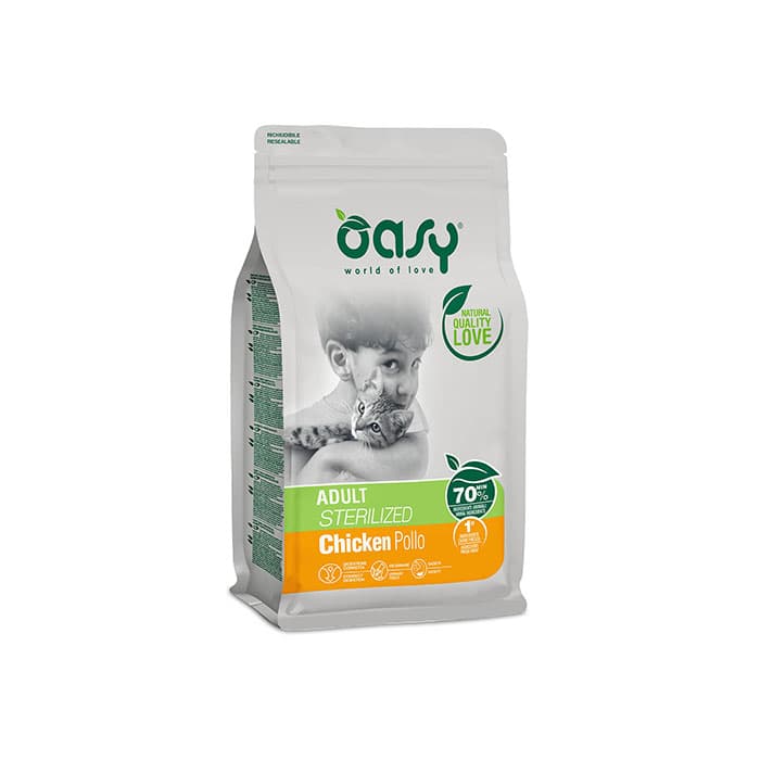 מזון יבש לחתולים OASY